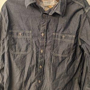Vintage Grey Button Up Shirt